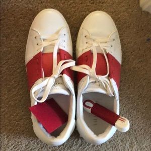 valentino open sneaker red